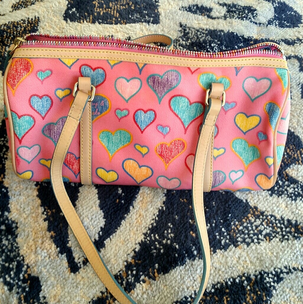 Dooney & Bourke Hearts Shoulder Bag